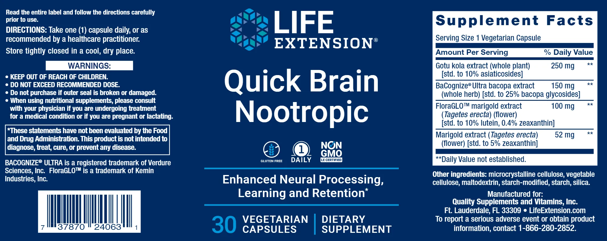 Quick Brain Nootropic