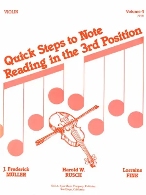 Quick Steps To Notereading, Vol 4