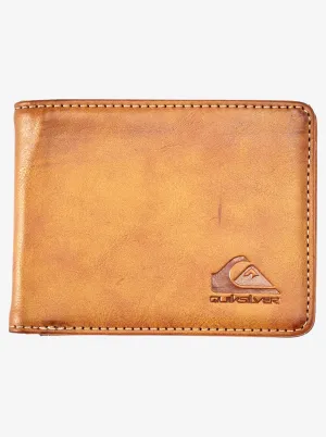 Quiksilver Slim Rays Bi-Fold Wallet - Chocolate Brown