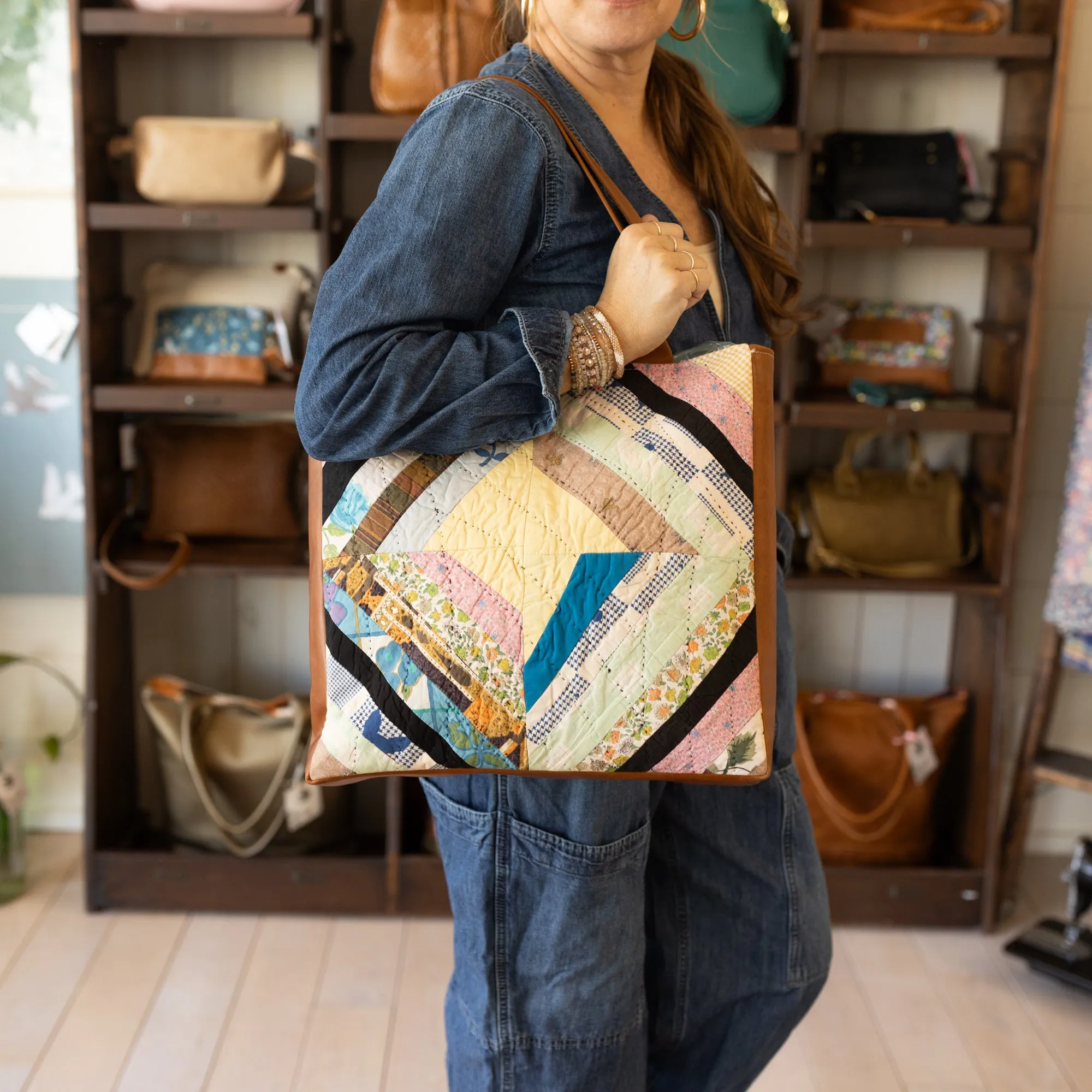 Quilted Keenon Marie Tote 1