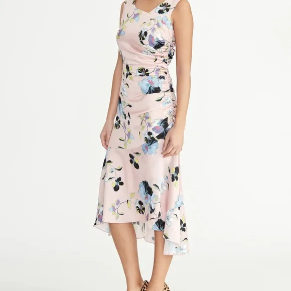 Rachel Roy collection orchid dress in blush combo size 8.