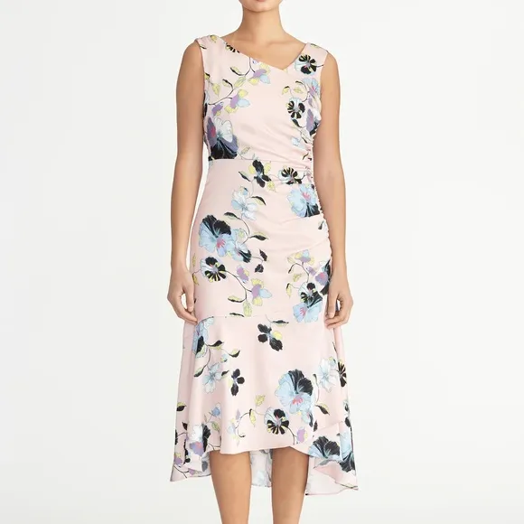 Rachel Roy collection orchid dress in blush combo size 8.