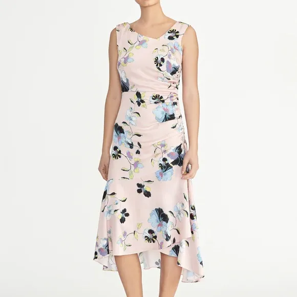 Rachel Roy collection orchid dress in blush combo size 8.