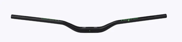 Ragley Wiser Alloy Riser MTB Handlebar 25mm Black and Green