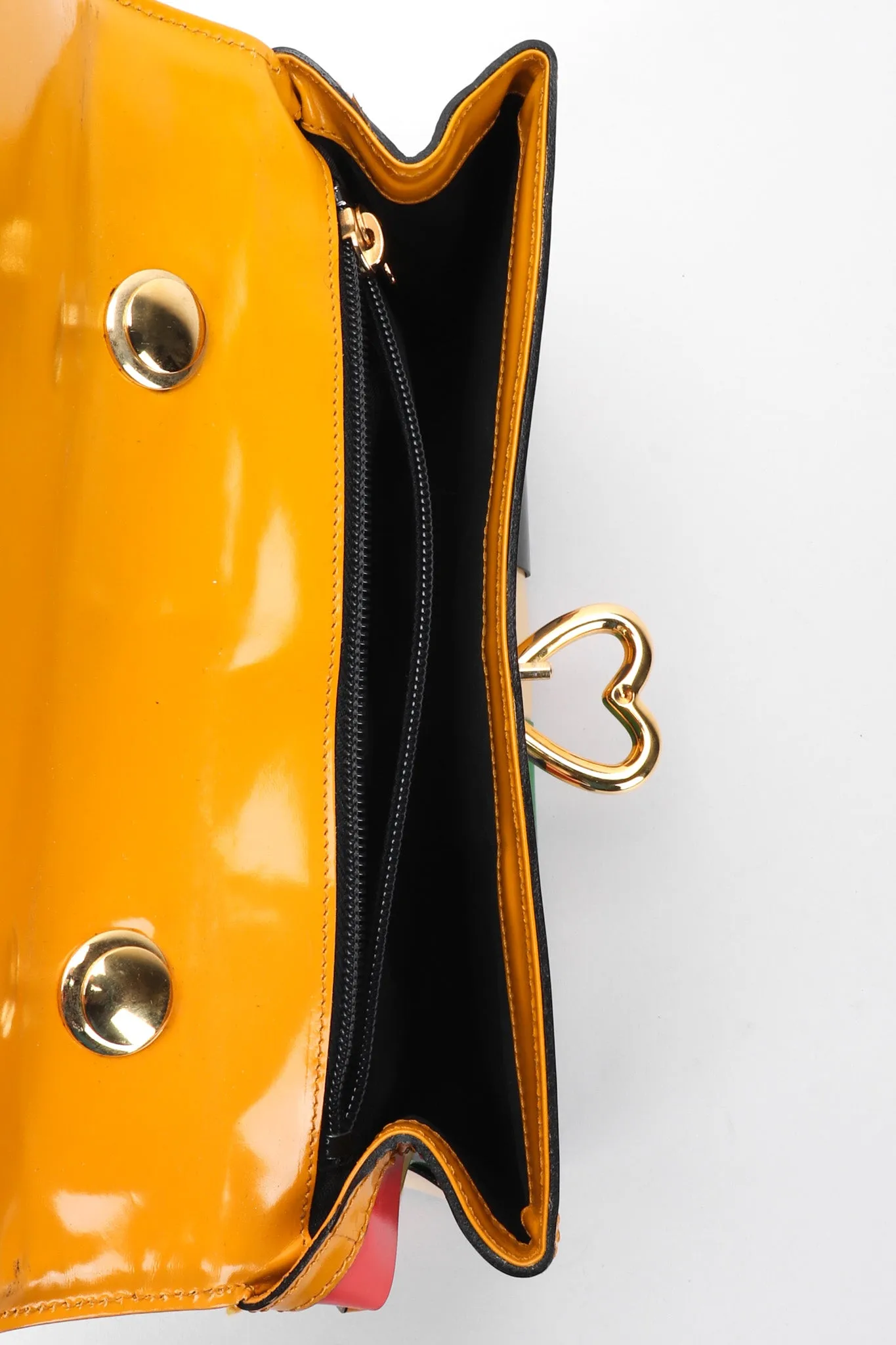 Rainbow Leather Crossbody Bag