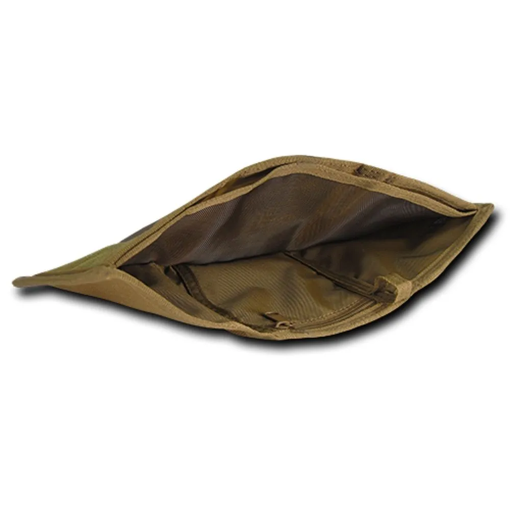RapDom USA Tonal Coyote American Flag Tactical Tri-Fold Wallet