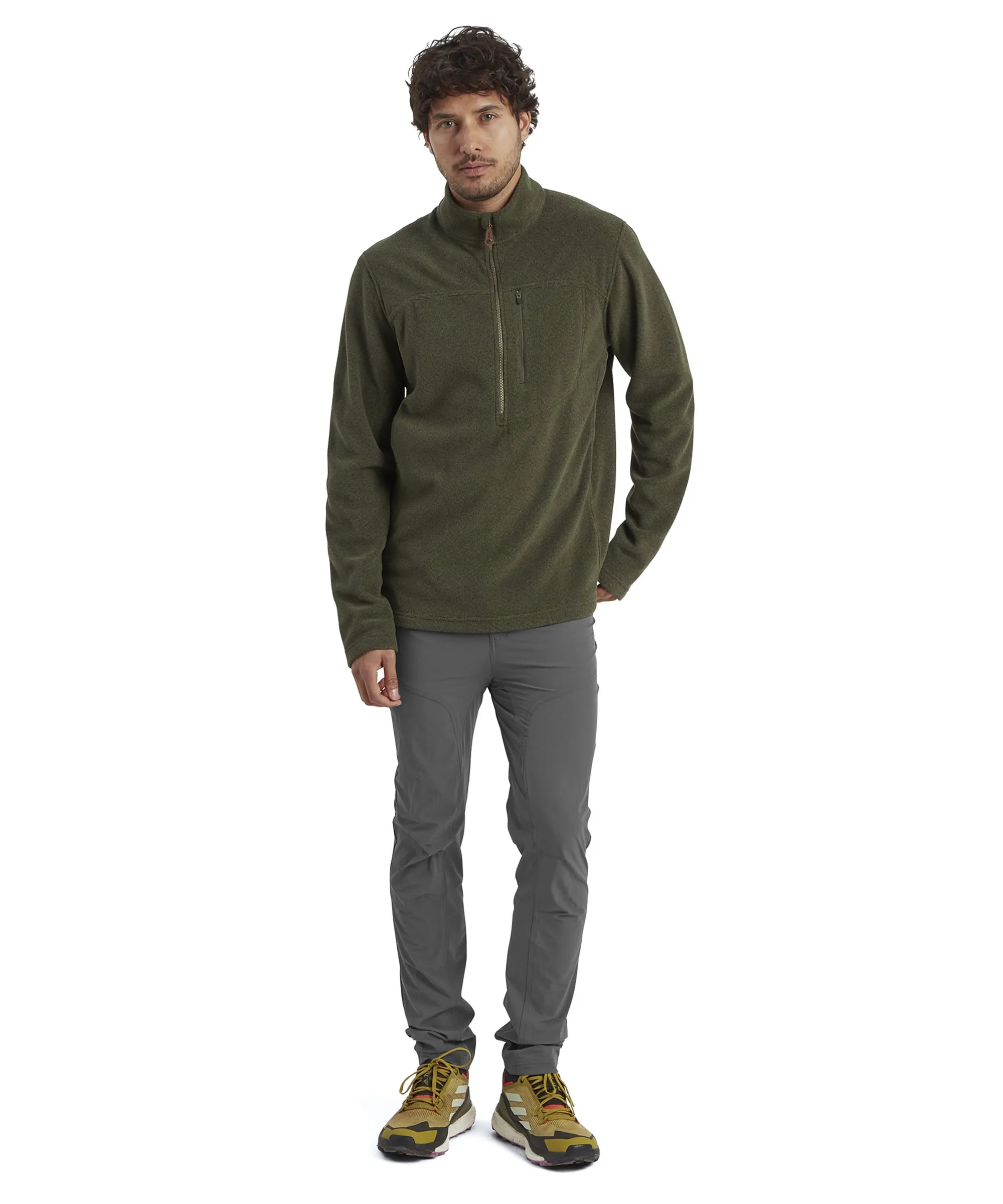 Rolpa Eco Quarter Zip - Evergreen