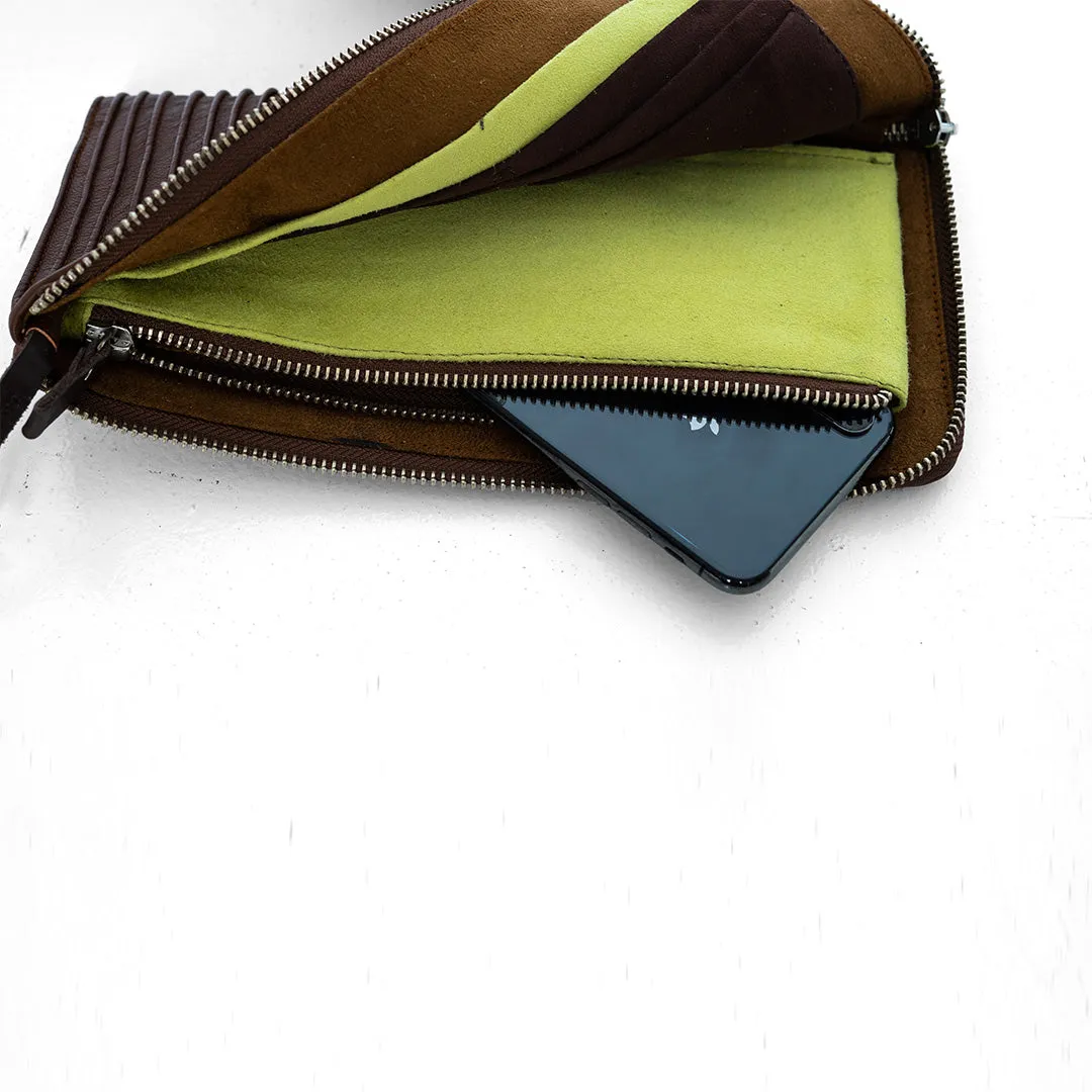 ROSA | NATURAL TAN | ZIPPER WALLET