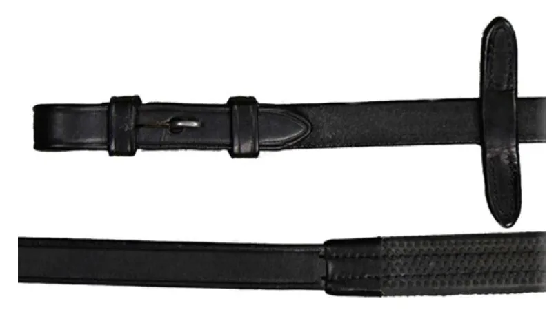 Rubber Snaffle Reins by Vespucci