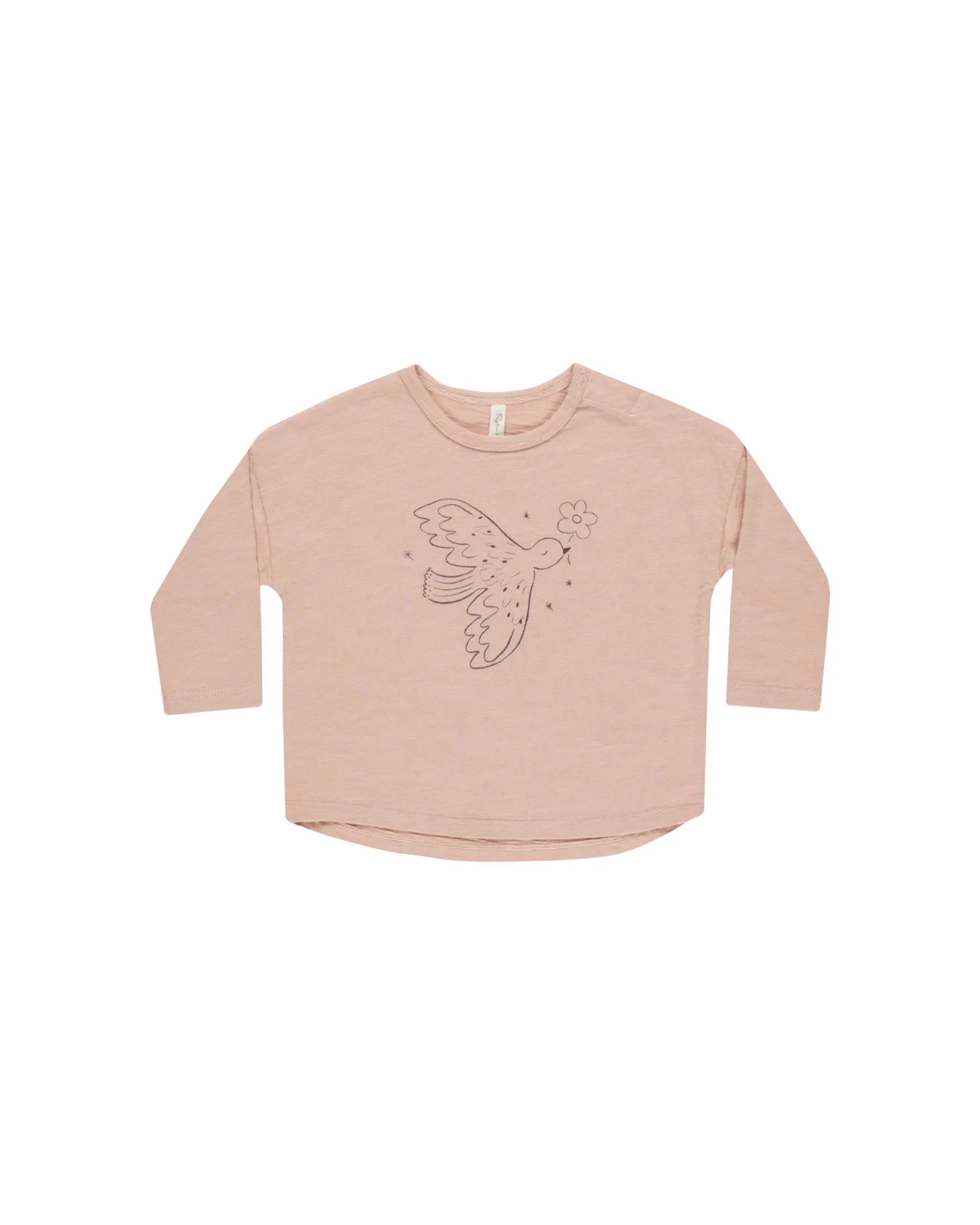 RYLEE   CRU Long Sleeve Tee || Dove
