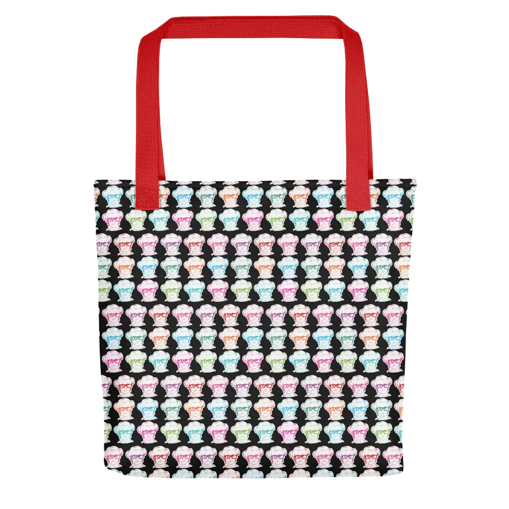 Sammi Haney (Esperanza - Raising Dion) Faces All-Over Tote Bag