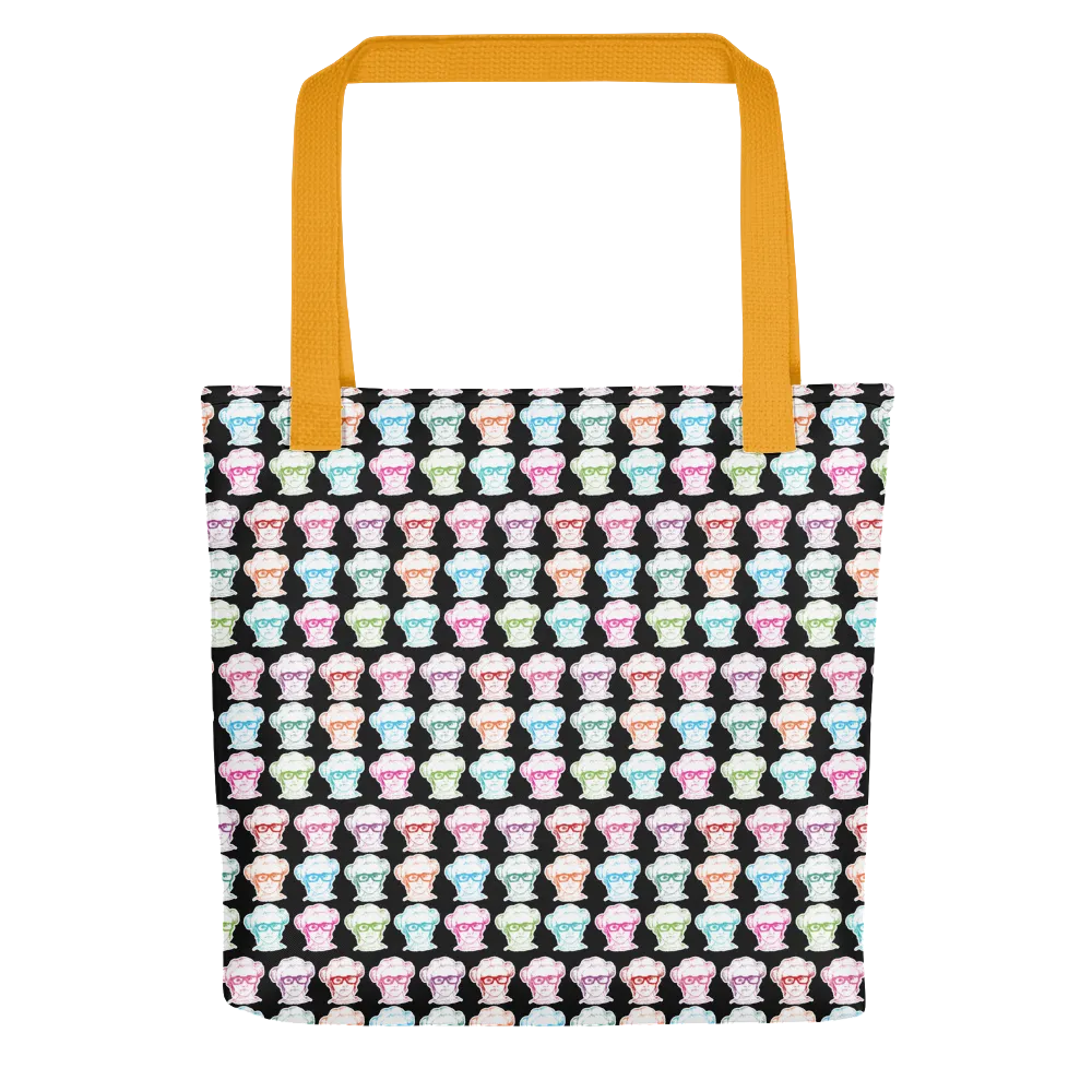 Sammi Haney (Esperanza - Raising Dion) Faces All-Over Tote Bag