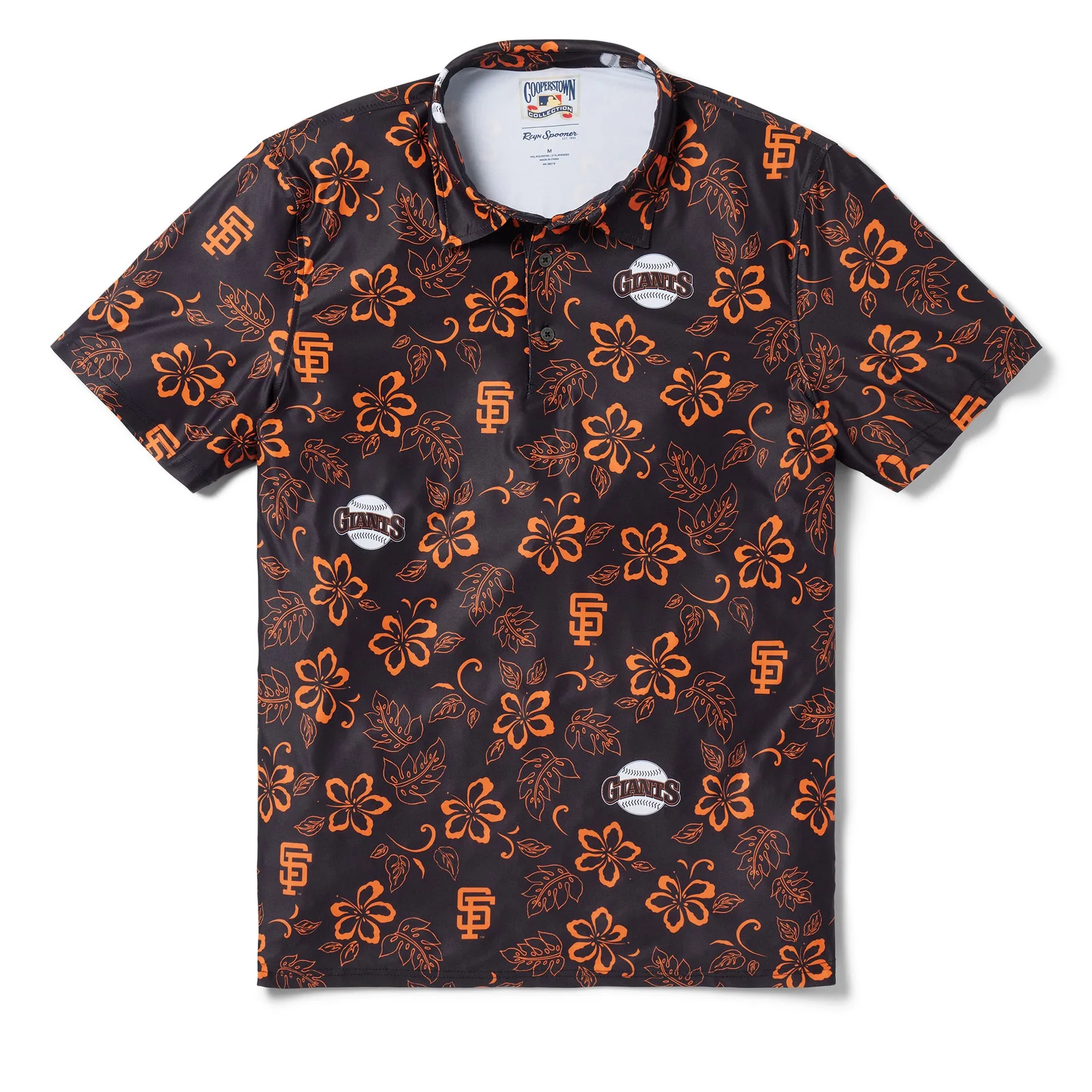 SAN FRANCISCO GIANTS COOPERSTOWN PERFORMANCE POLO