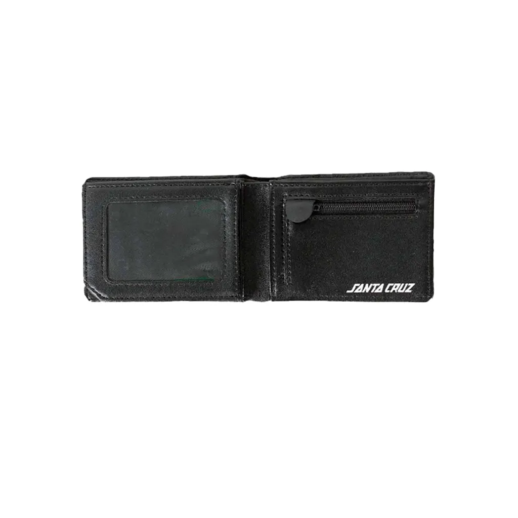 SANTA CRUZ MFG DOT PU WALLET - BLACK
