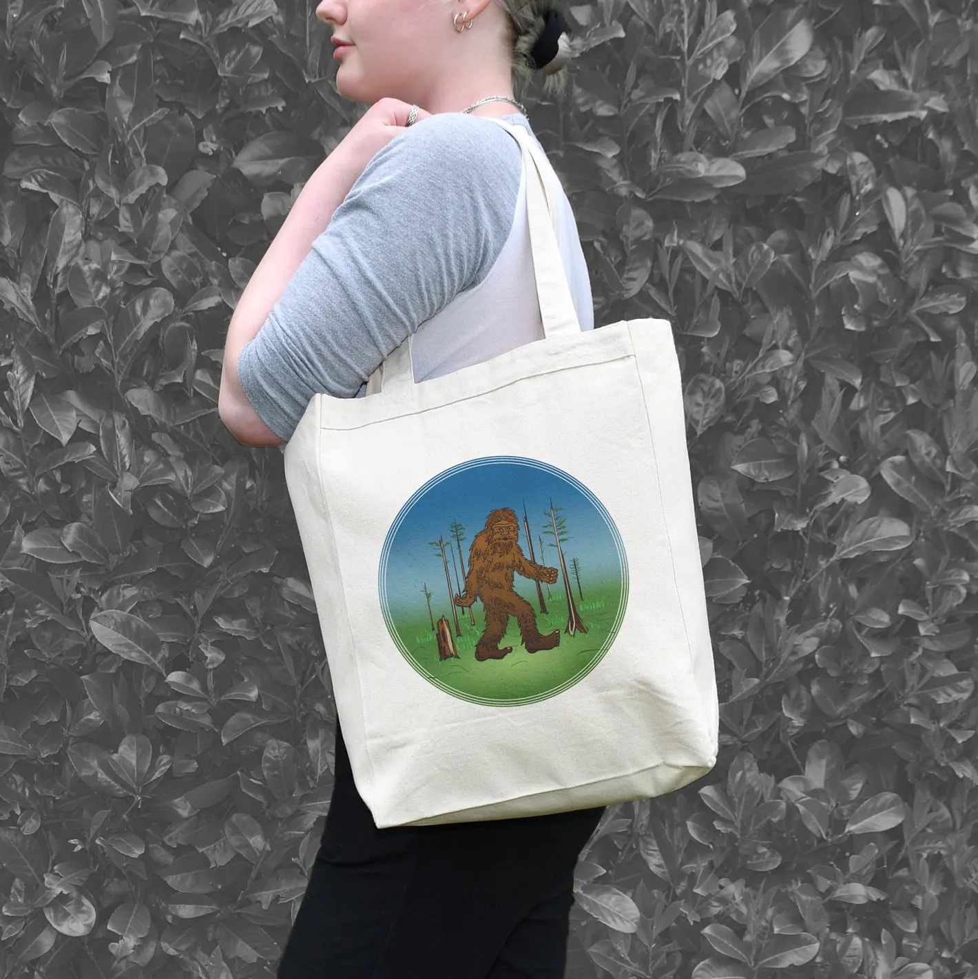 Sasquatch Tote Bag