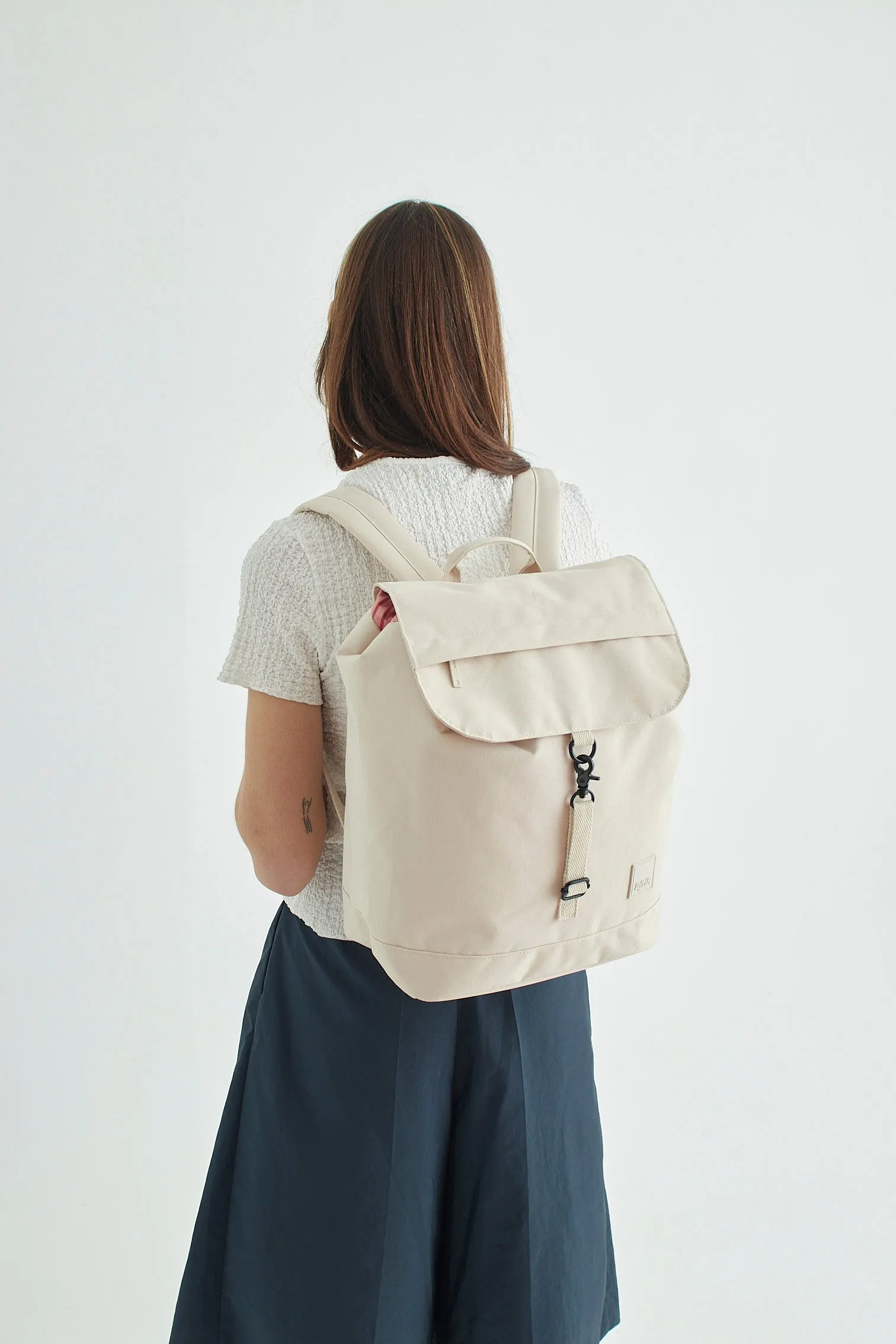 Scout Backpack Ecru Stripes