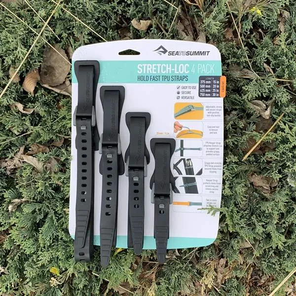 Sea to Summit Stretch-Loc TPU Straps (4 pack)