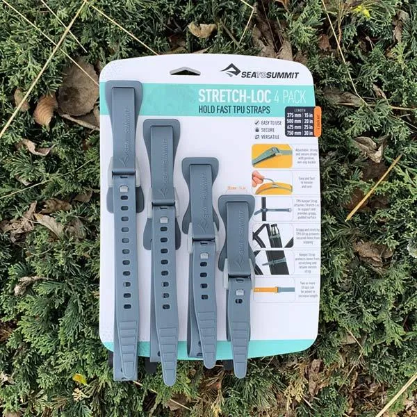 Sea to Summit Stretch-Loc TPU Straps (4 pack)