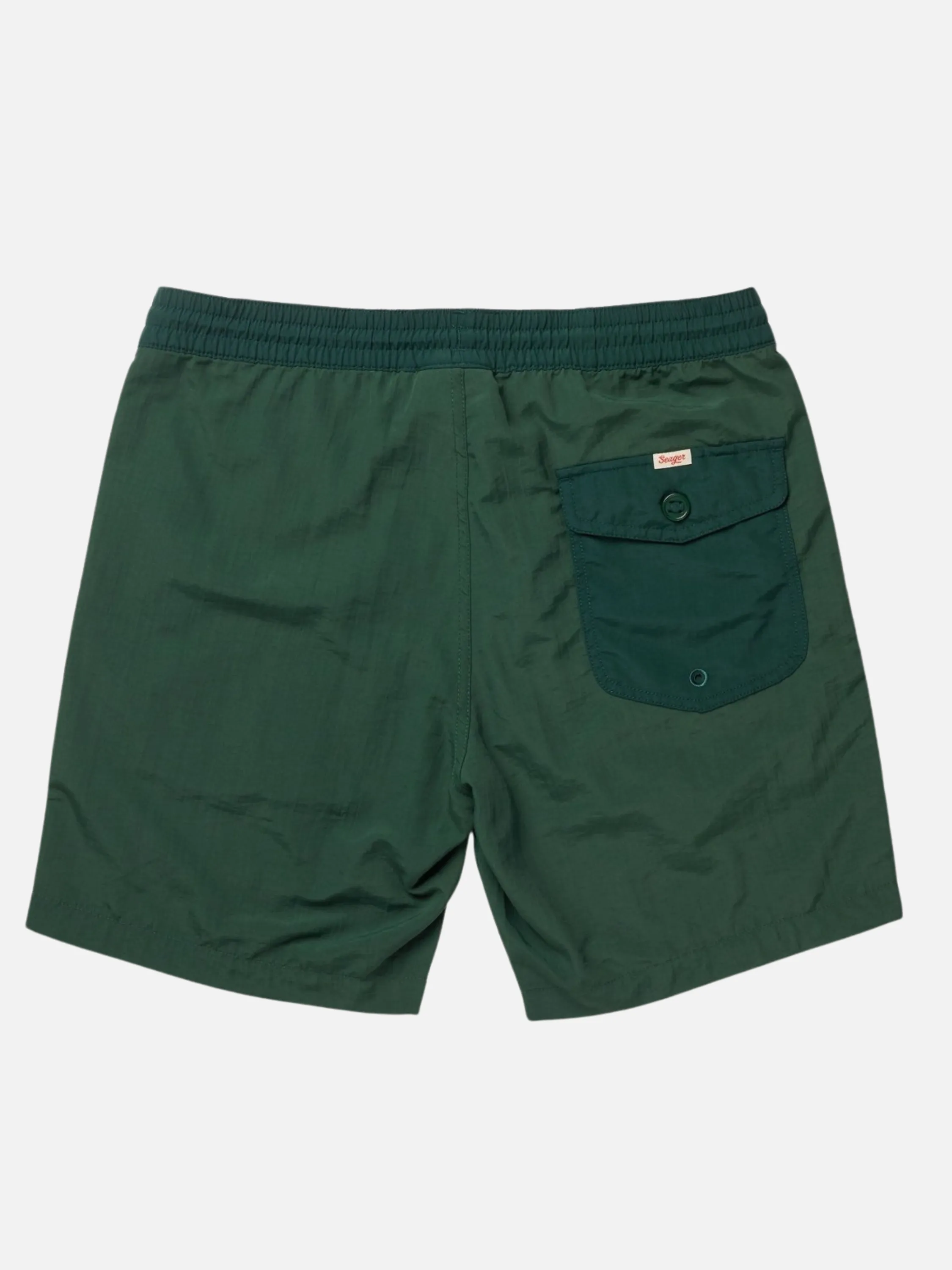 Seager Yuma Light Shorts - Dark Pine Green