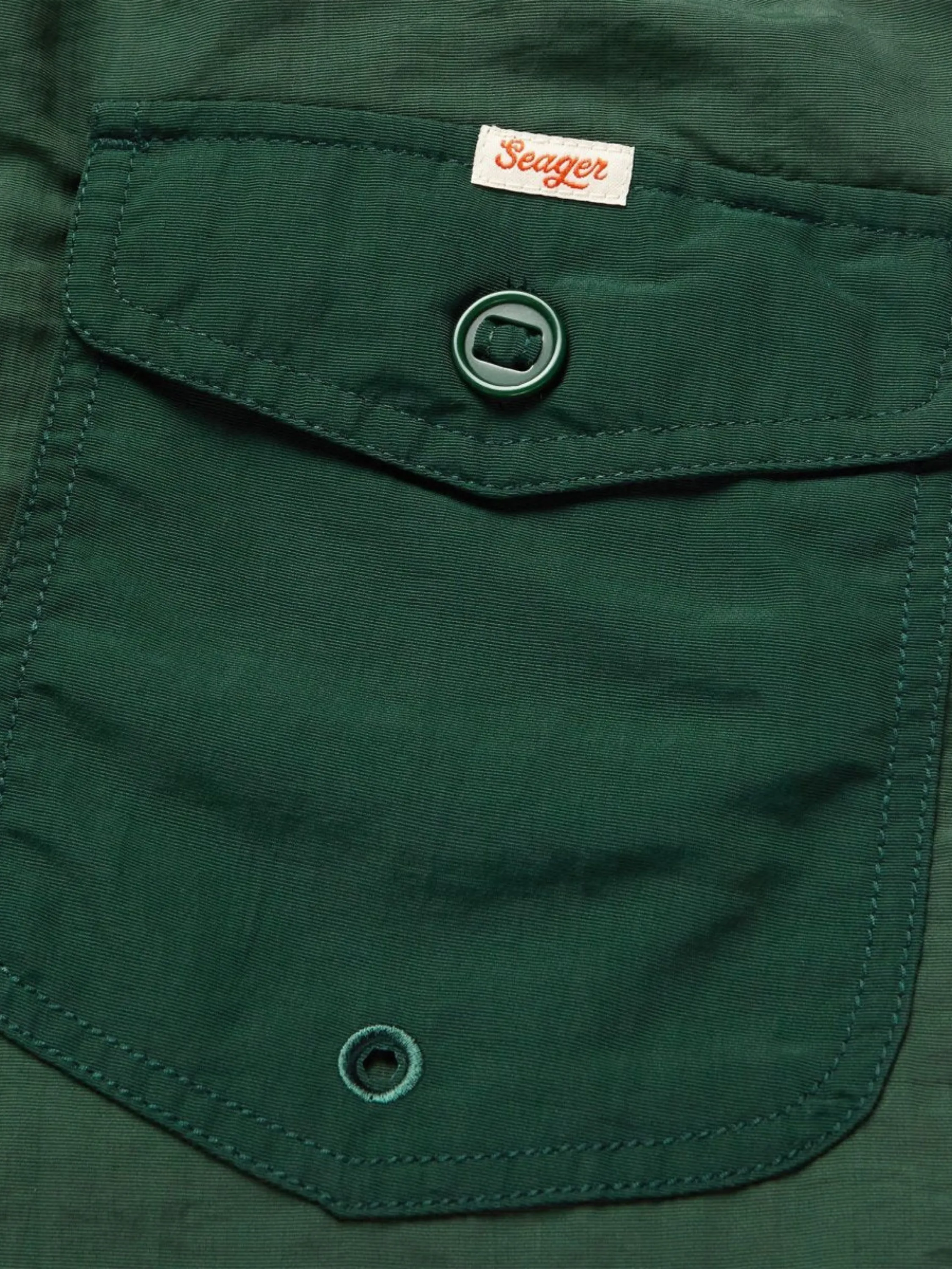 Seager Yuma Light Shorts - Dark Pine Green