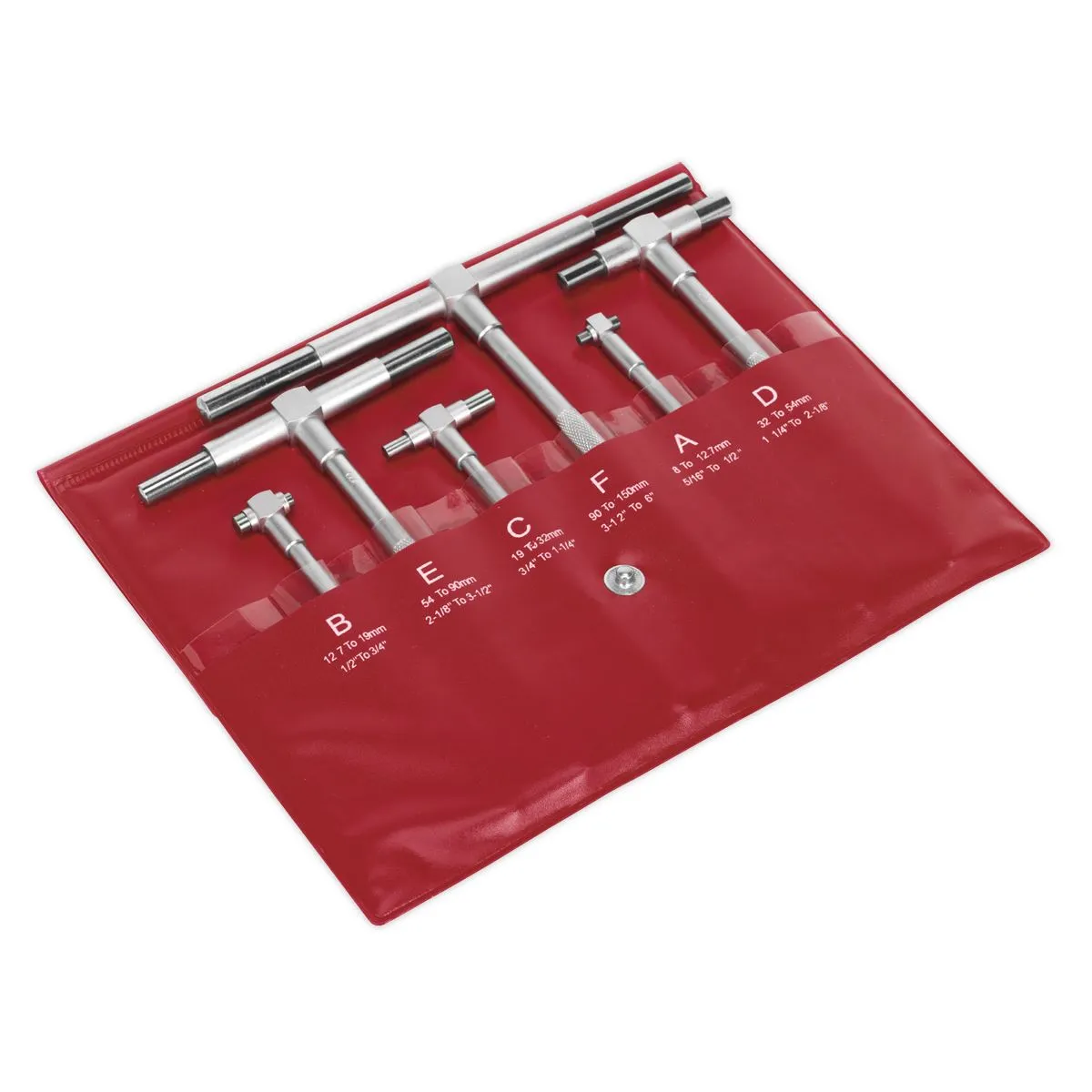 Sealey Telescopic Bore Gauge Set 6pc