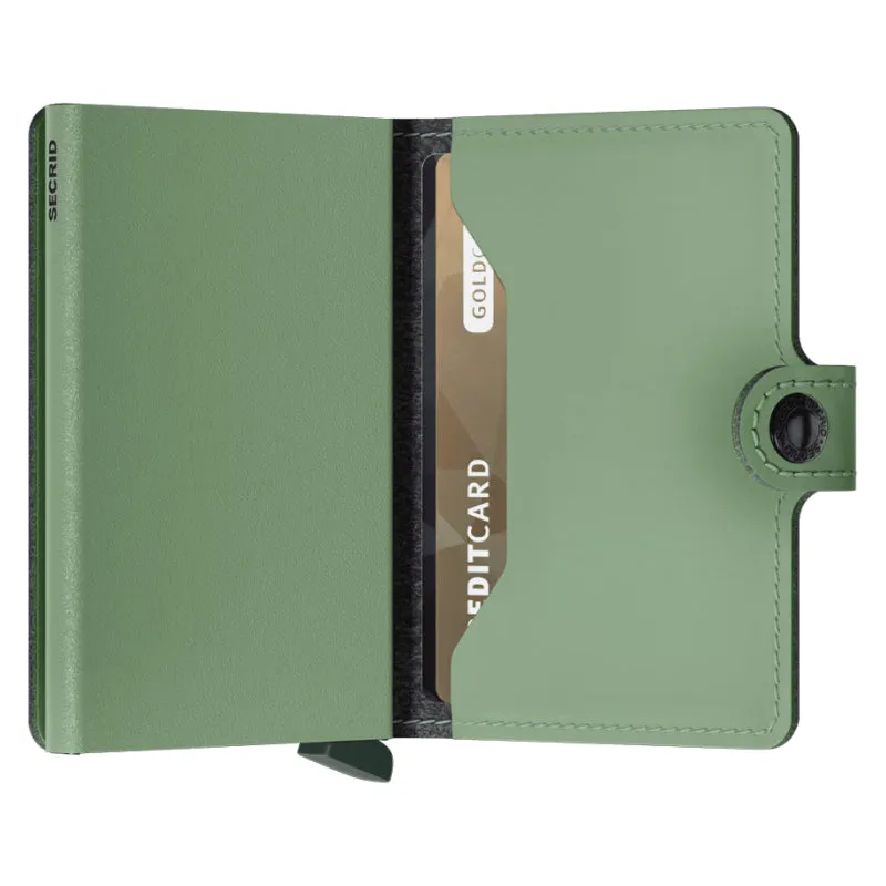 Secrid Miniwallet Yard Powder Pistachio (non-leather)