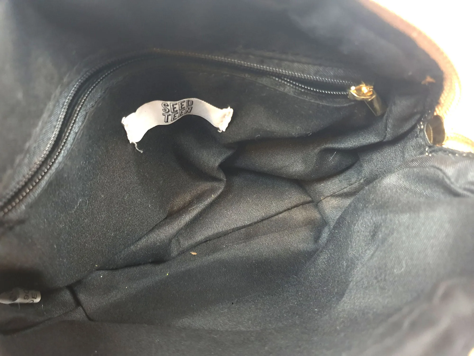 Seed navy cross body bag