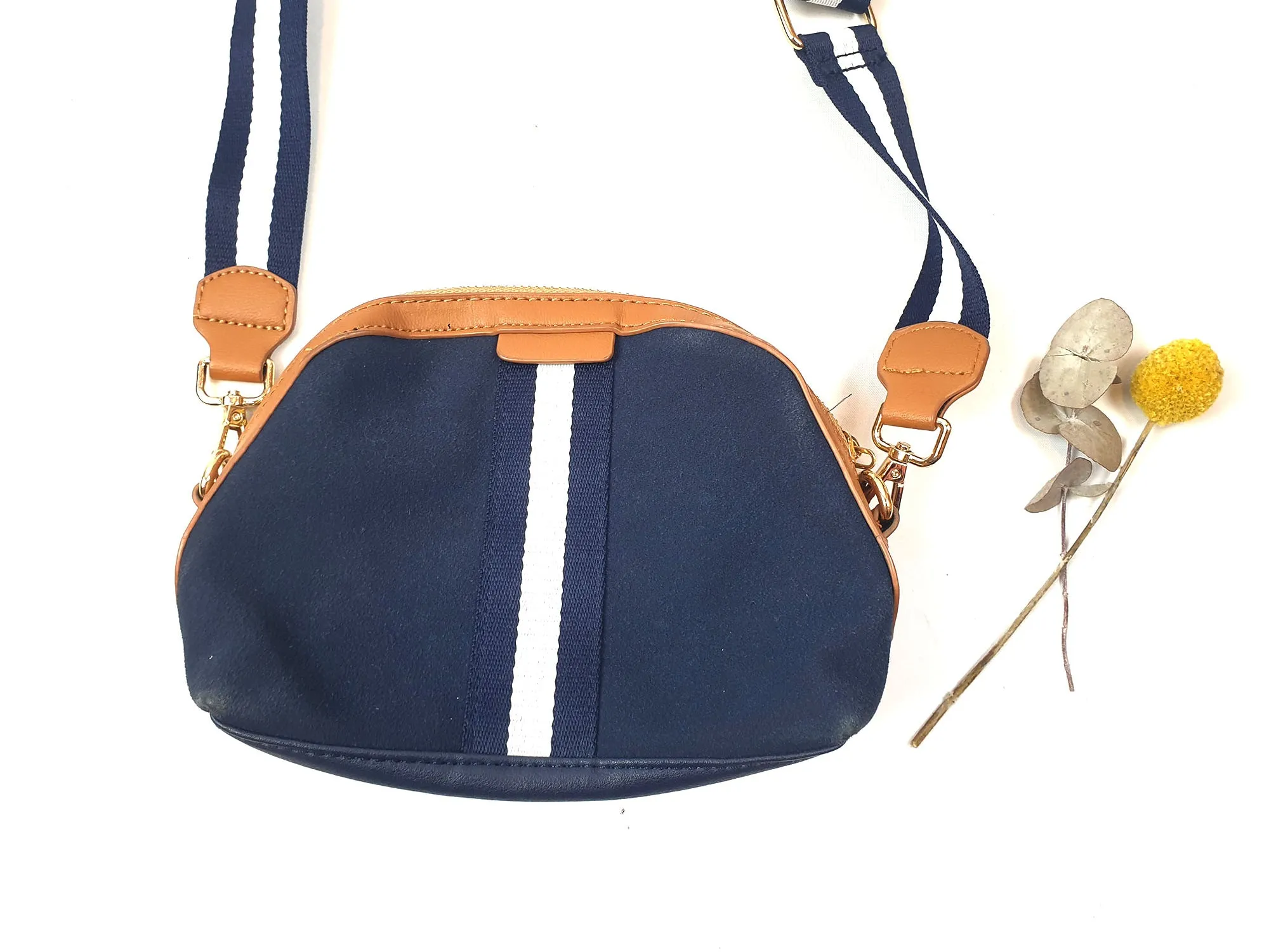 Seed navy cross body bag