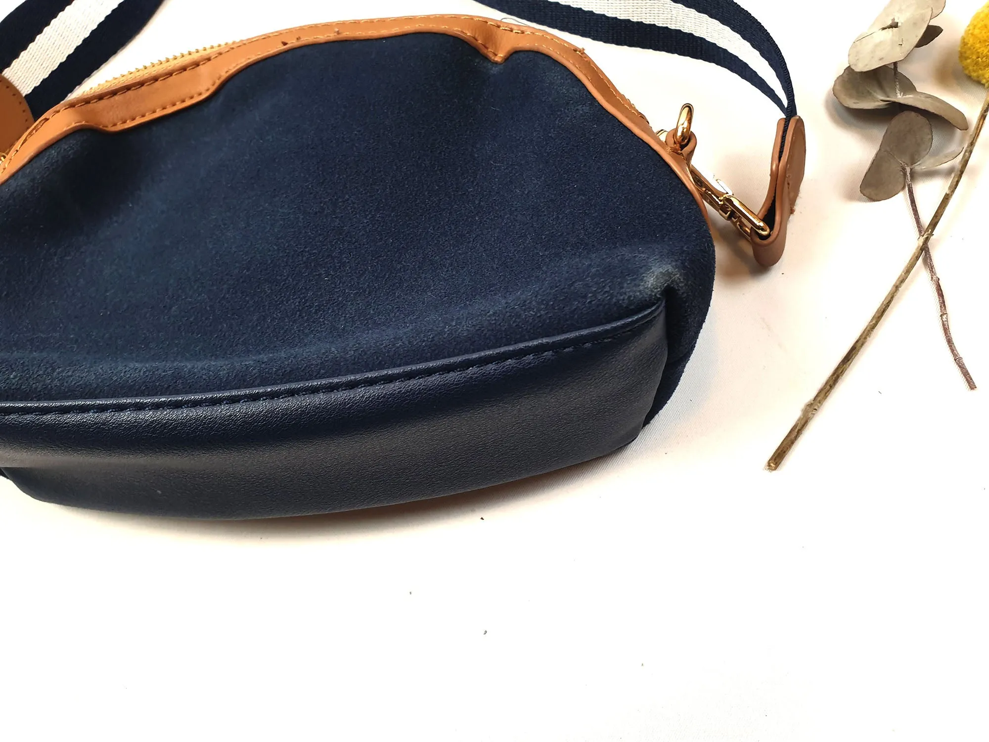 Seed navy cross body bag