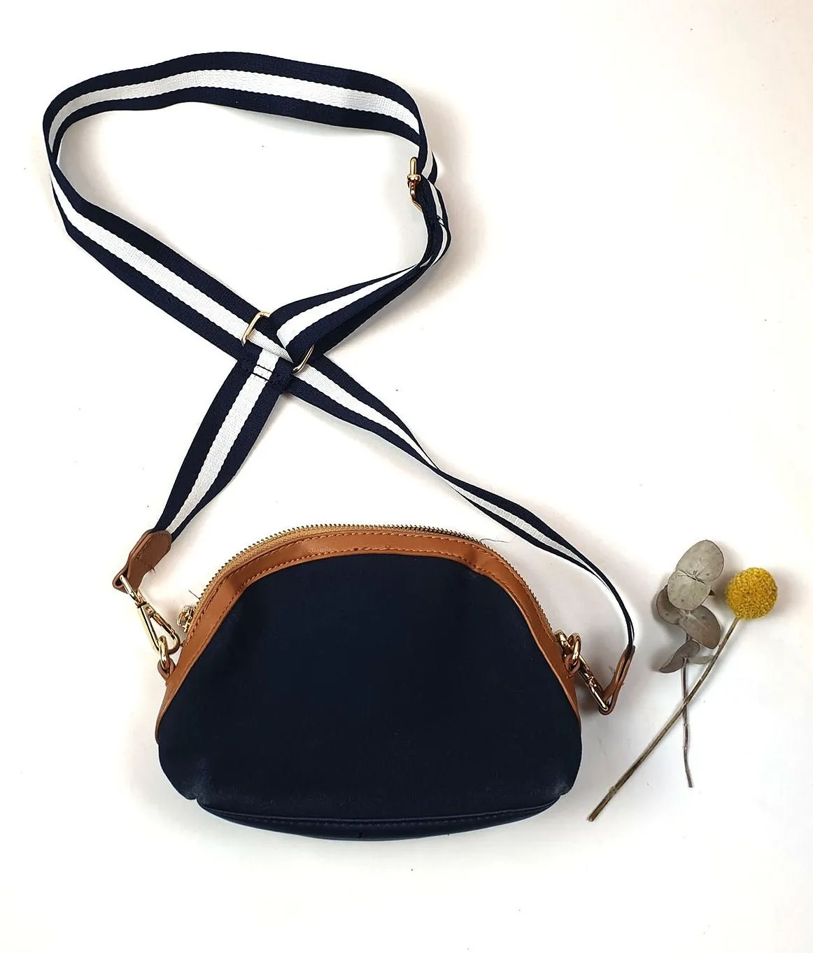 Seed navy cross body bag