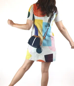 Seed navy cross body bag