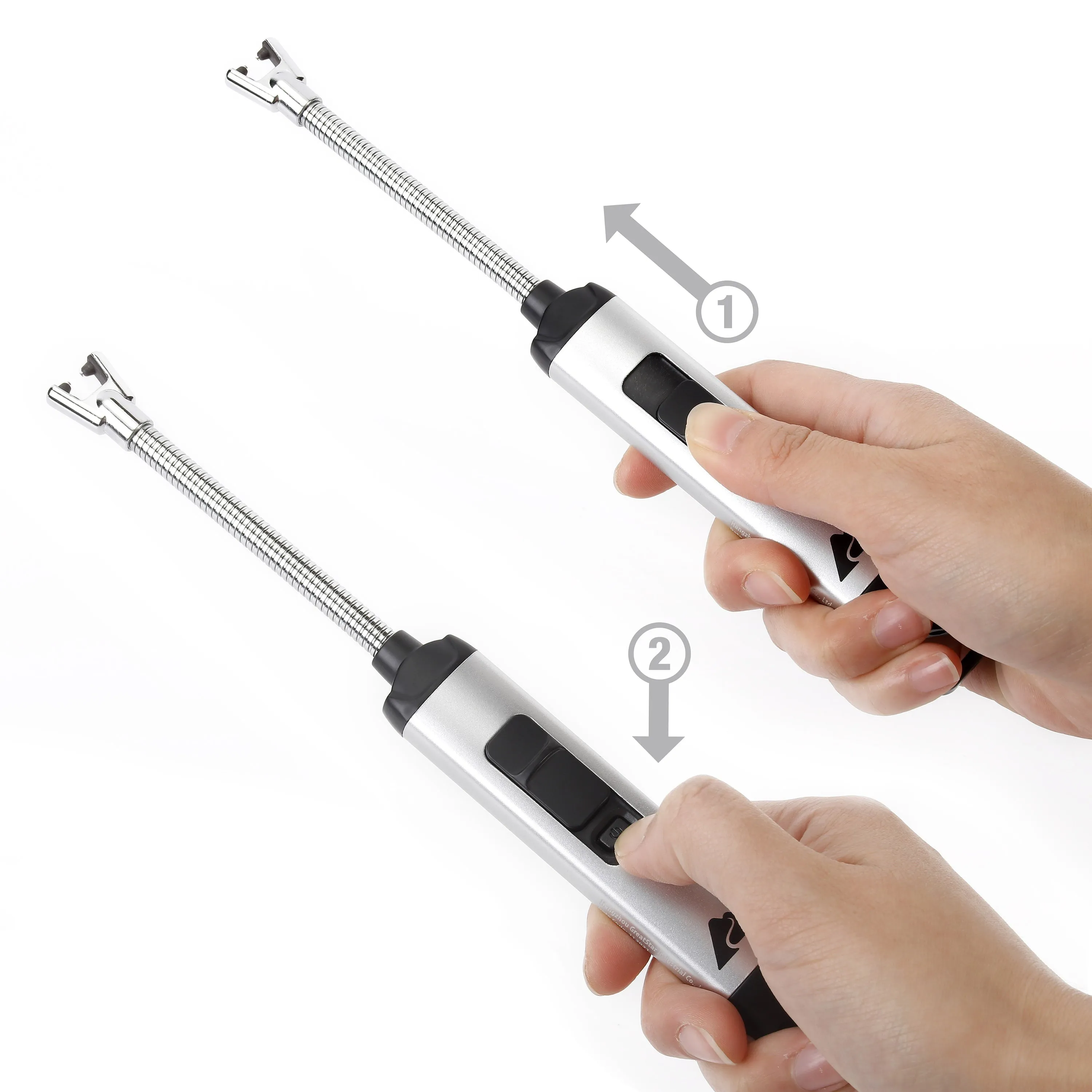Set 2 Ozark Trail Rechargeable Arc Lighter - Flexible Neck, USB Rechargeable
