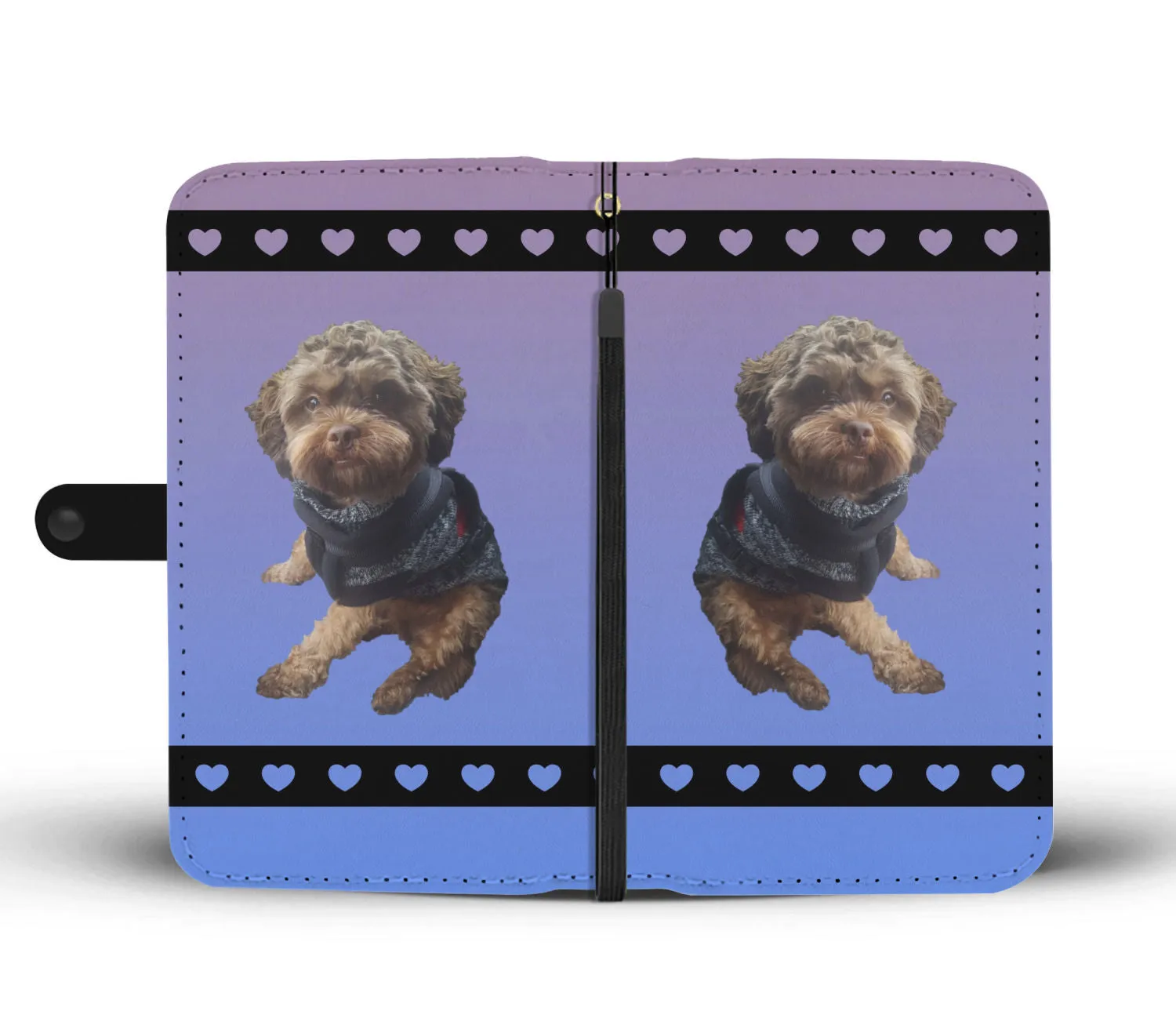 Shih Poo Phone Case Wallet