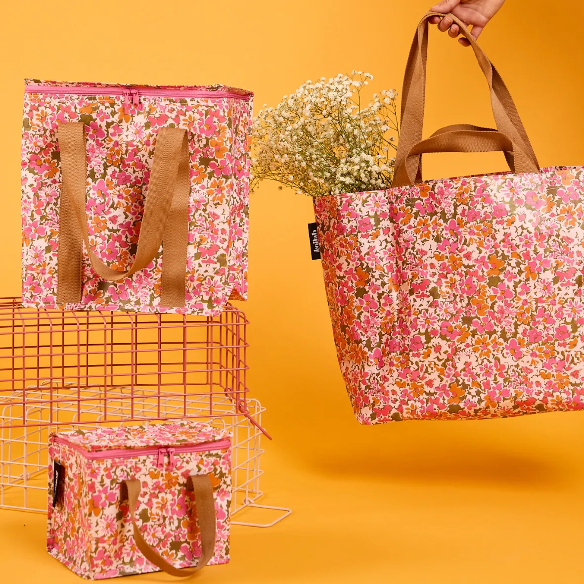 Shopper Tote Garden Spritz