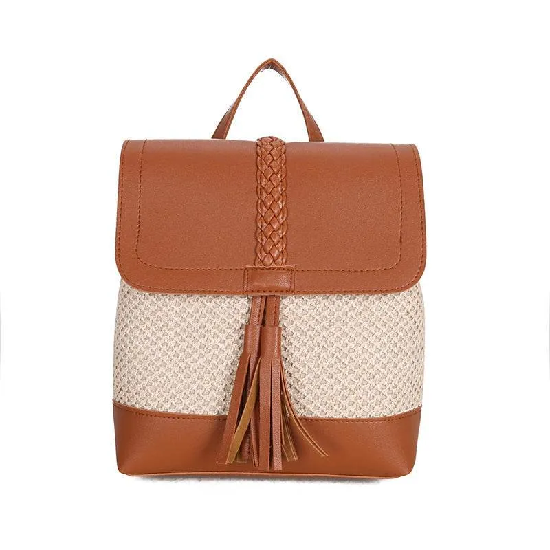 Shoulder Straw Woven Bag Women Fashion Woven Bag