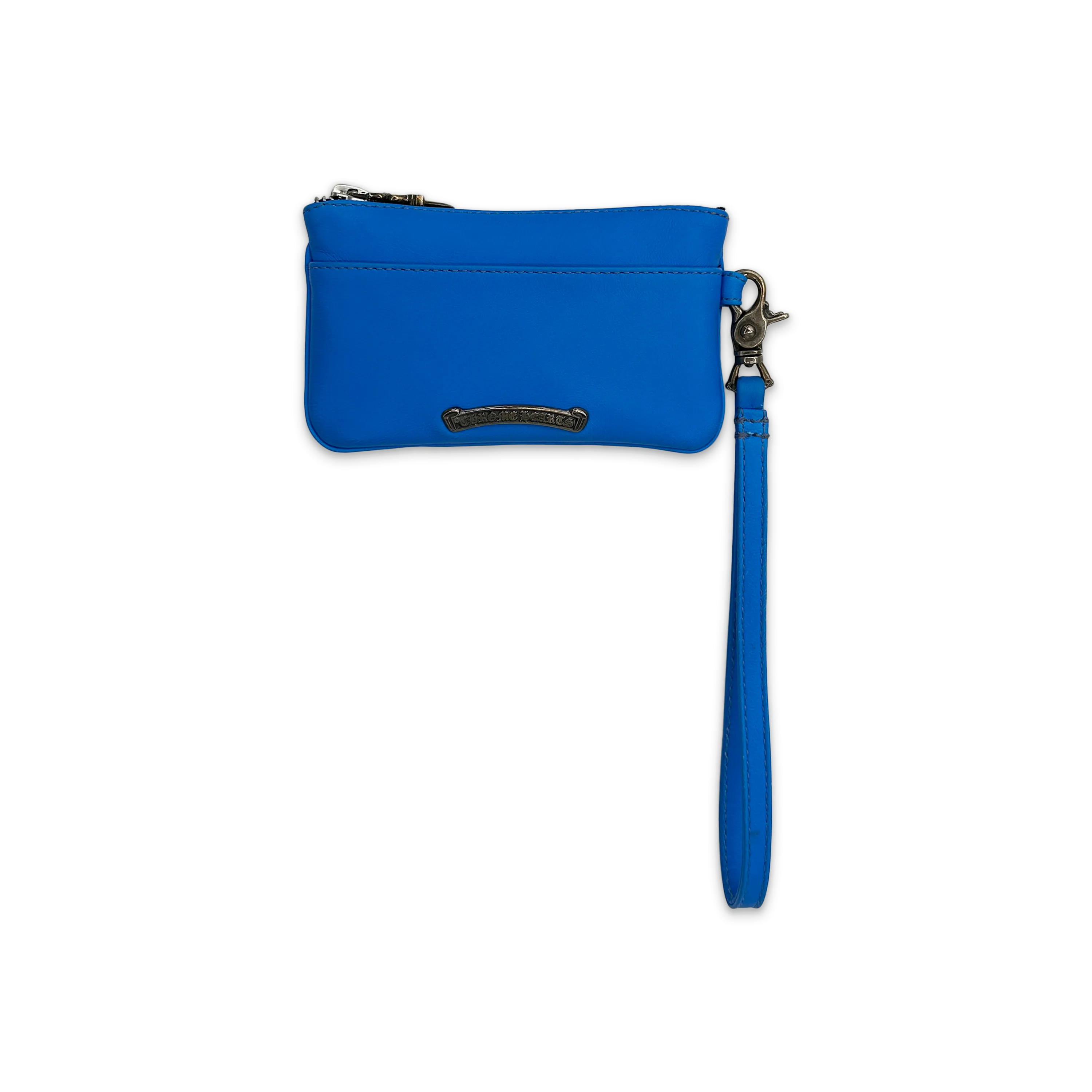 Single Cross Zip Wallet "Blue"