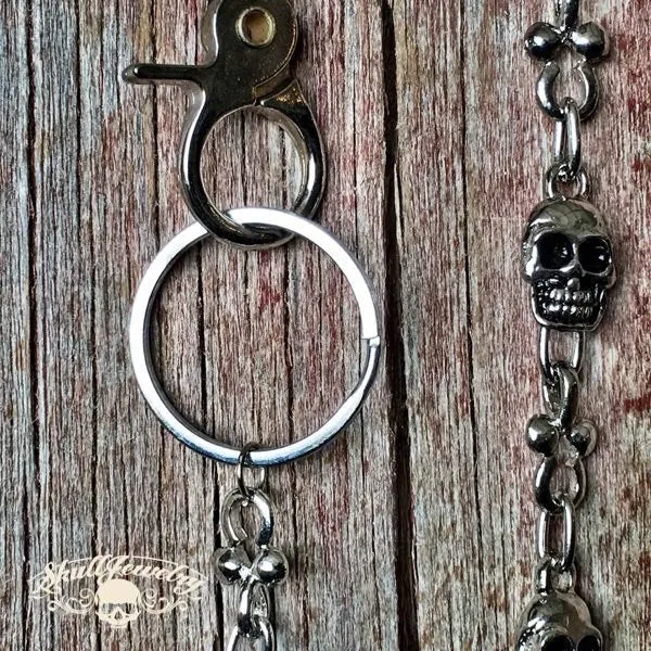 SKULL 29" Wallet Chain  (WALLET_CHAIN003)