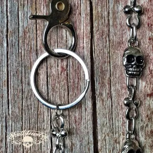 SKULL 29" Wallet Chain  (WALLET_CHAIN003)