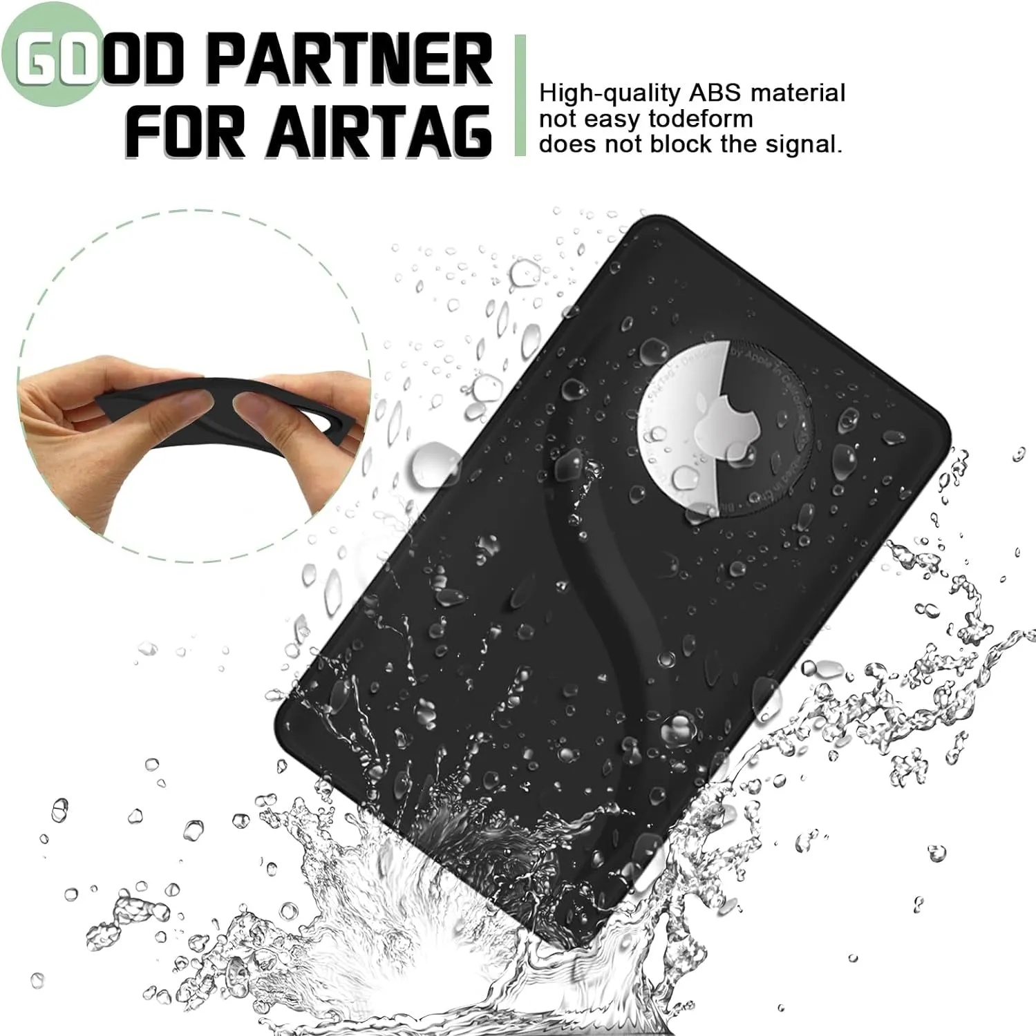 Slim Airtag Wallet Card Airtag Not Included For Wallet Handbag
