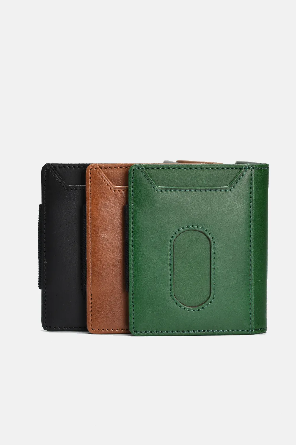 Slim Wallet with Elastic Strap