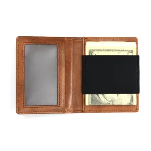 Slim Wallet with Elastic Strap