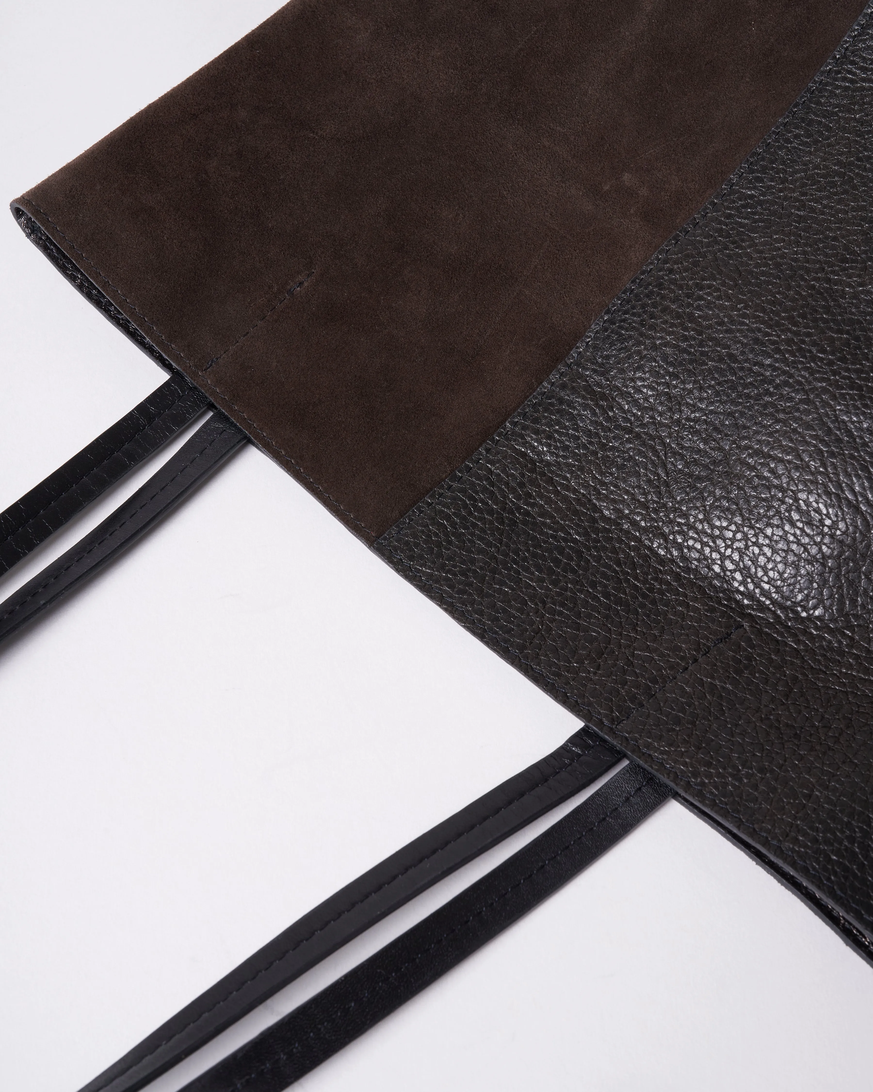 small essential tote - 2 tone sable