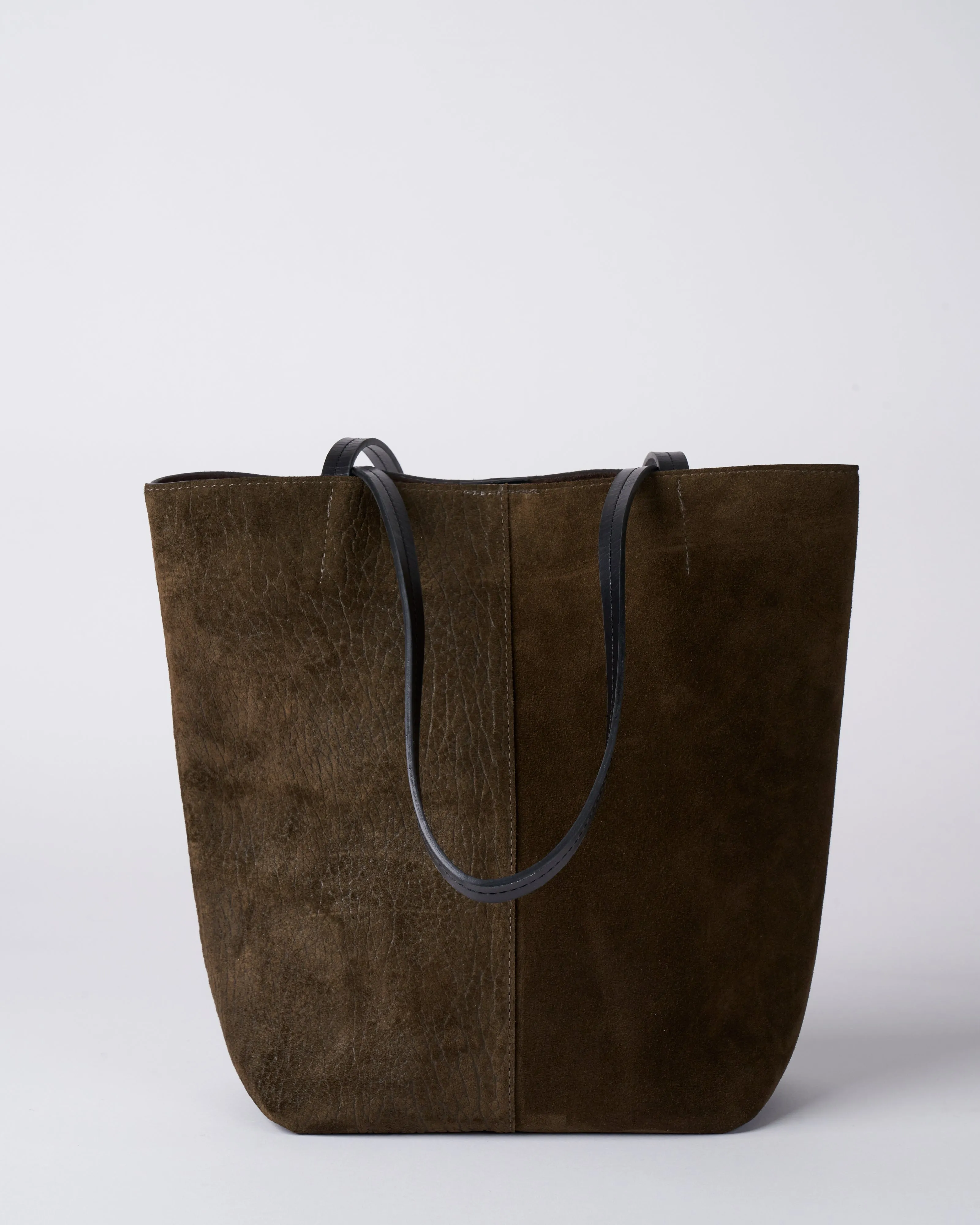 small essential tote - two tone olive
