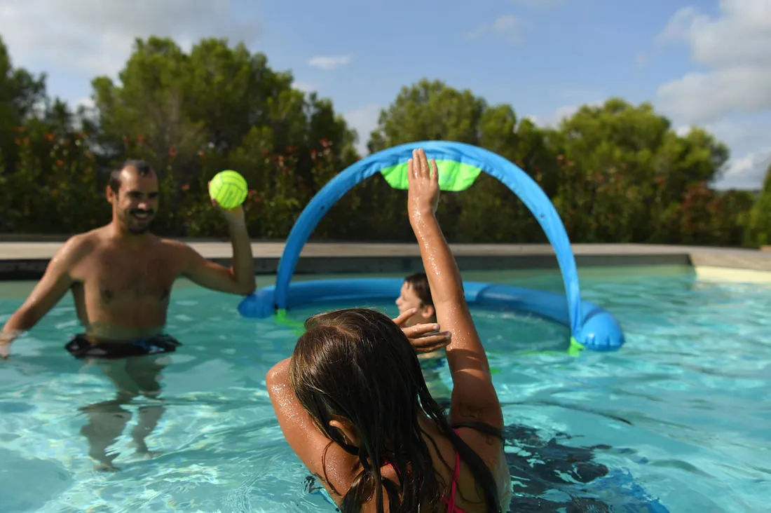 Small grippy pool ball