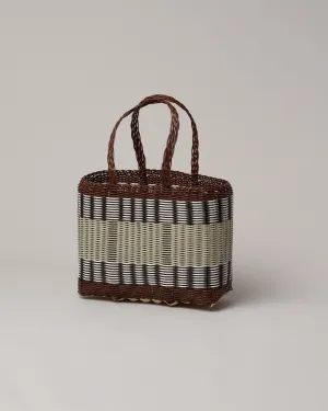 Small Handwoven Mercado Basket Bag