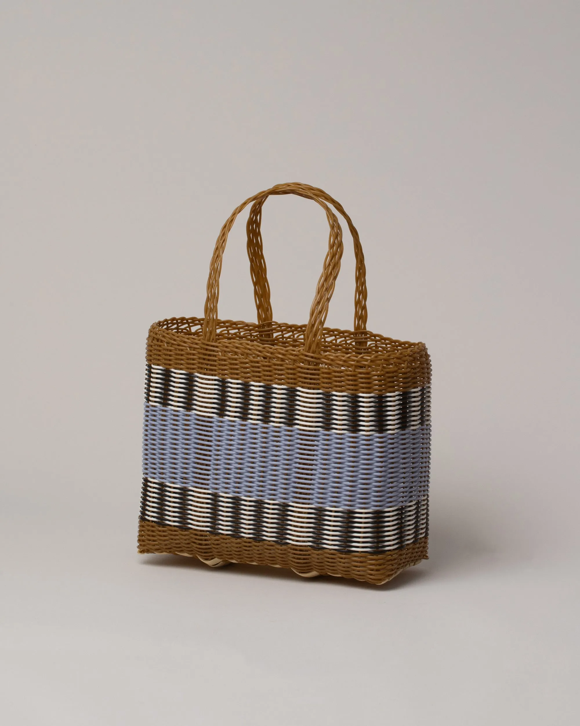 Small Handwoven Mercado Basket Bag