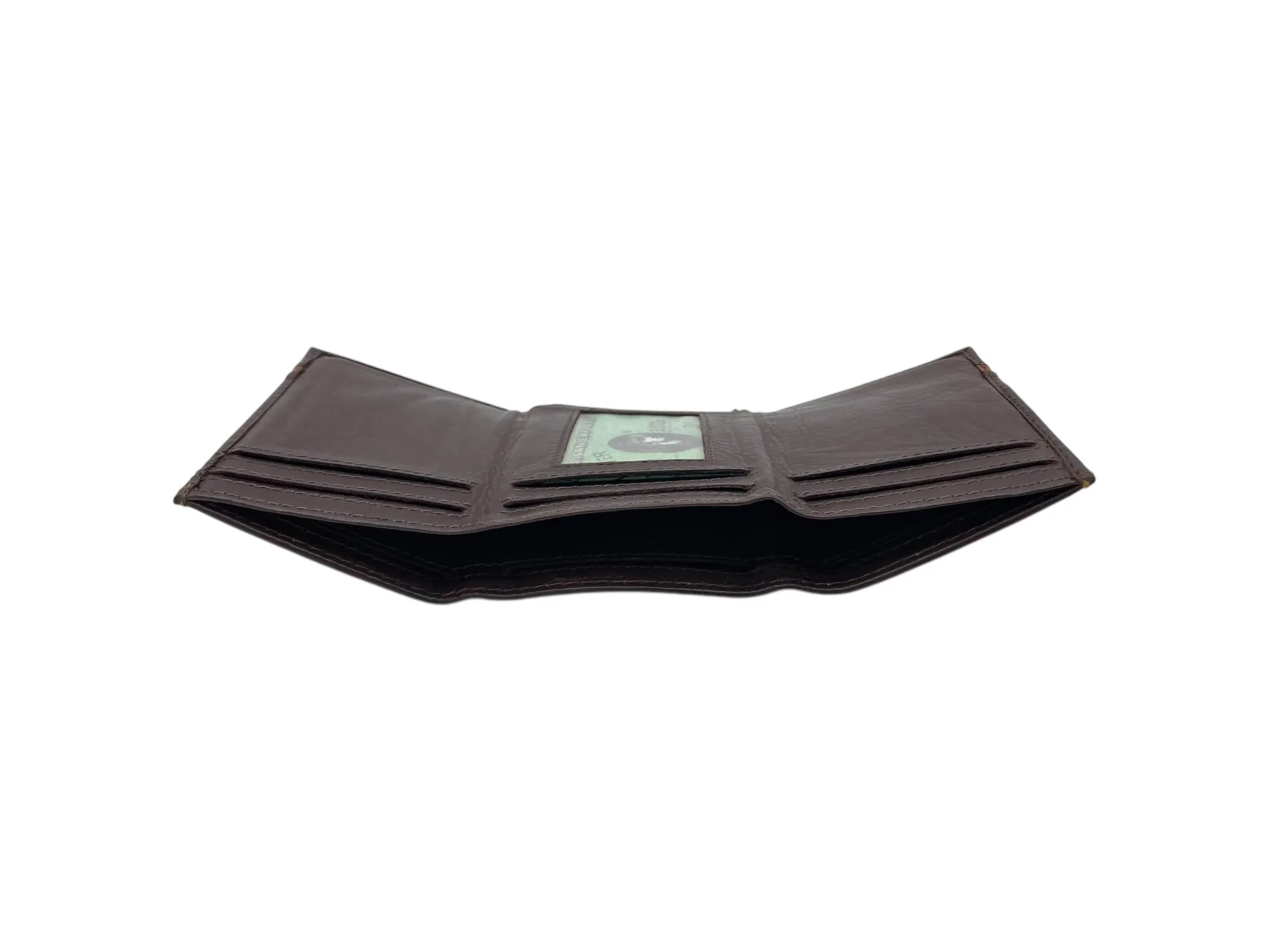Small Trifold Wallet Compact Size Elastic Loop Lock # 1891[11]-EL.LOOP
