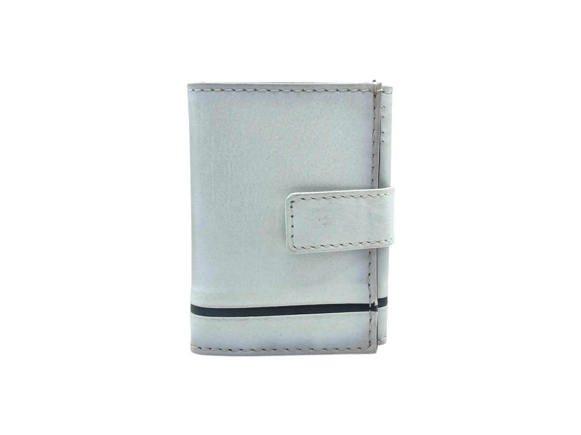 Small Trifold Wallet Compact Size Elastic Loop Lock # 1891[11]-EL.LOOP