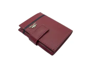 Small Trifold Wallet Compact Size Elastic Loop Lock # 1891[11]-EL.LOOP