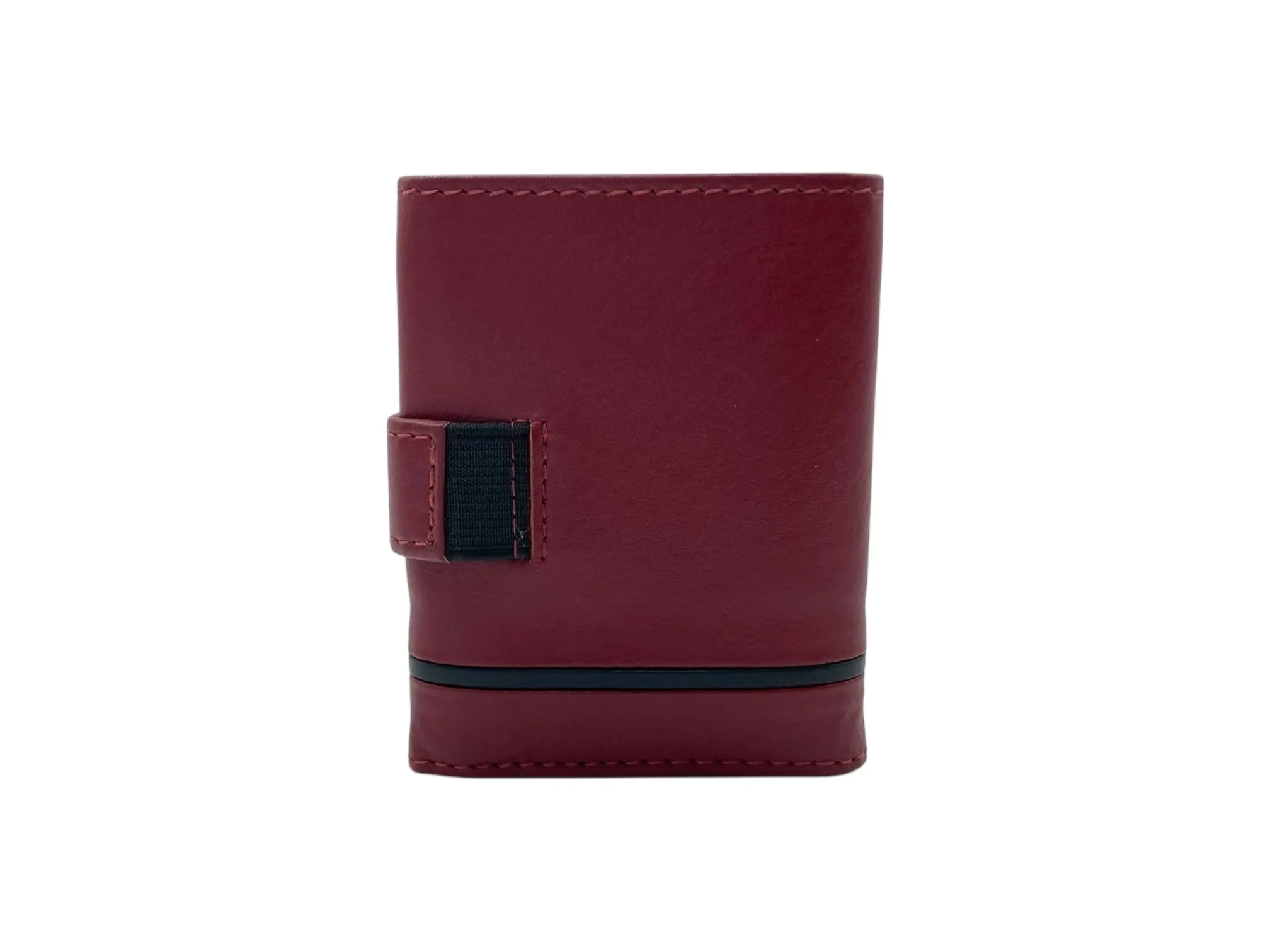 Small Trifold Wallet Compact Size Elastic Loop Lock # 1891[11]-EL.LOOP